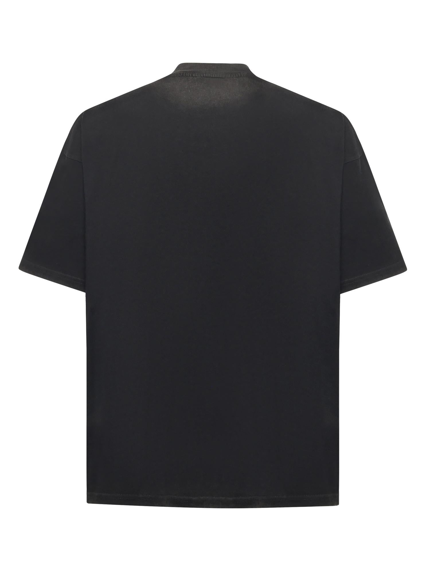 T-shirt Thoroughbred in cotone MLM41135 003 REPRESENT 