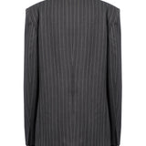 Blazer monopetto in fresco di lana gessato DJ861 ES0080D903 DONDUP 