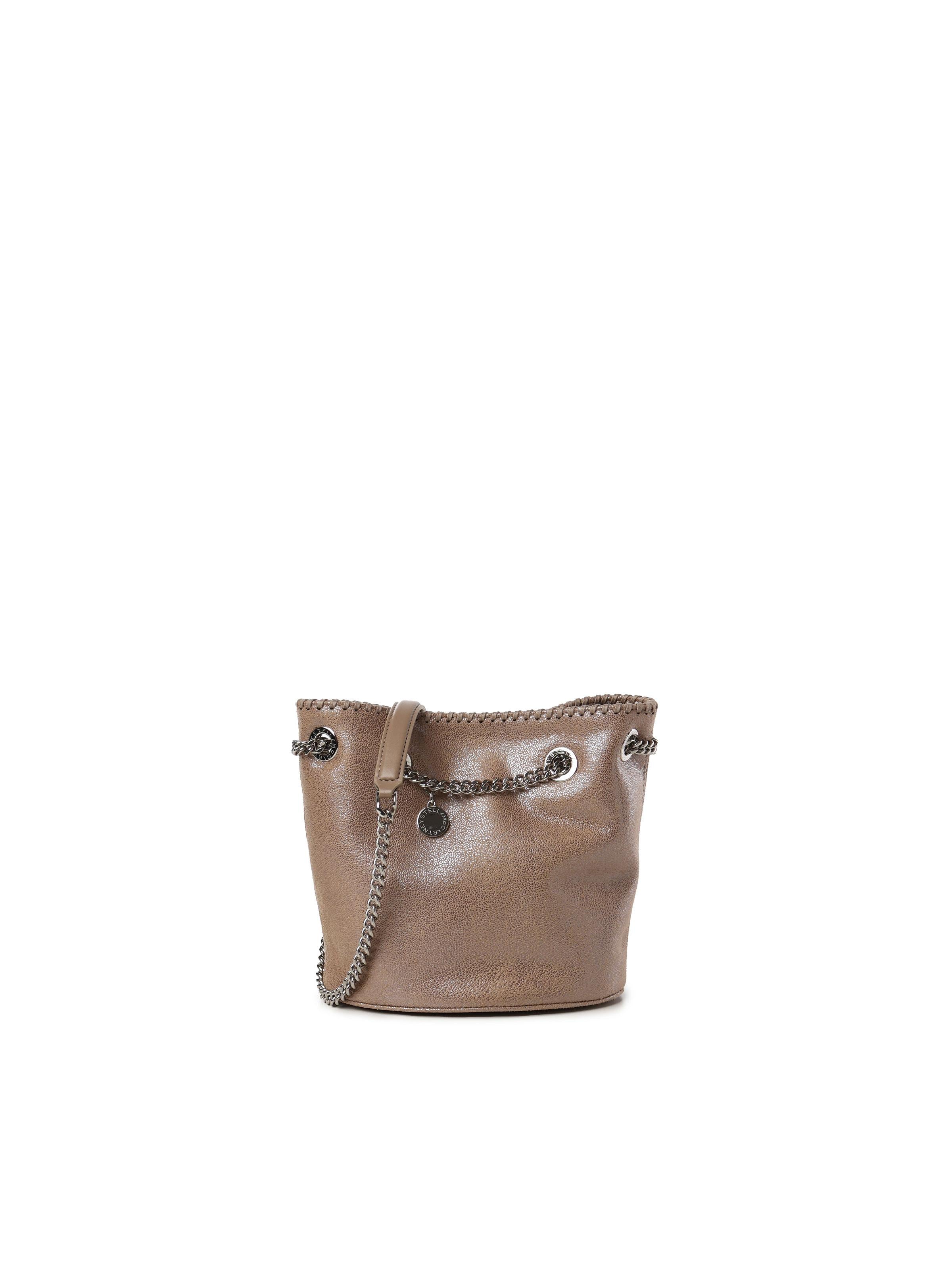 Borsa a secchiello con ciondolo logo Falabella 7B0058 WP03016500 STELLA McCARTNEY 