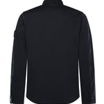Overshirt in raso di cotone con logo L1S151200015 S0012V0020 STONE ISLAND 
