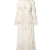 Abito con volant Memento 5385DF252 CDASCPNY ZIMMERMANN 