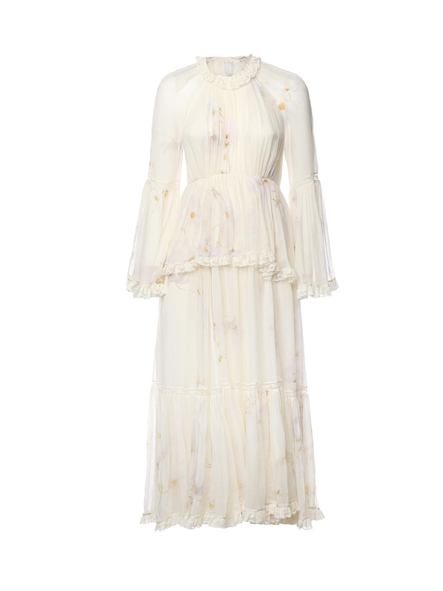Abito con volant Memento 5385DF252 CDASCPNY ZIMMERMANN 