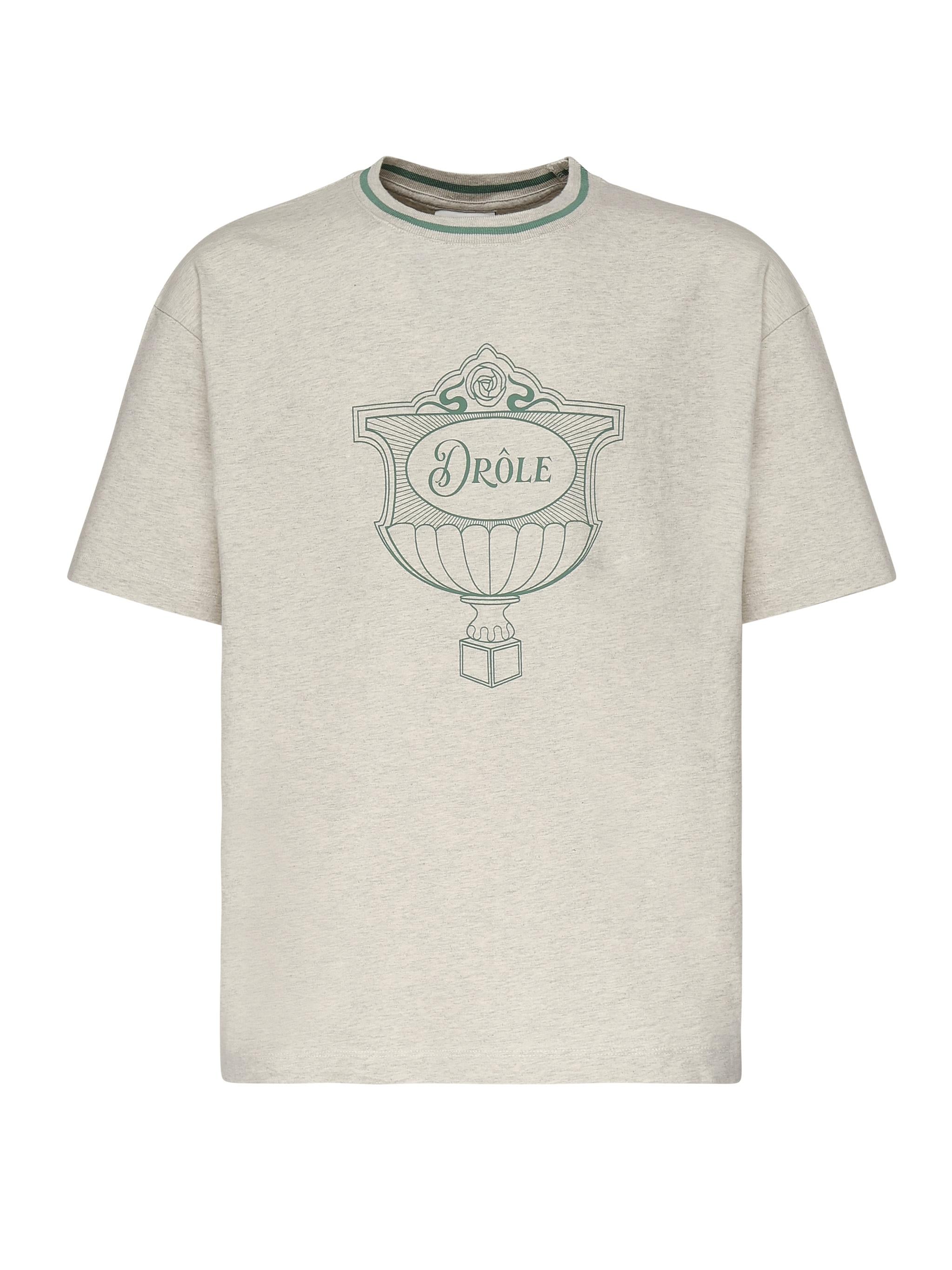 T-shirt Drôle Cup TS234CO165 GY Drôle de Monsieur 