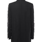 Blazer con cristalli e perle 105411 A2PNZ99 PINKO 