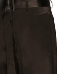 Pantaloni in cotone con cintura 1514250000 BROWN MAGDA BUTRYM 