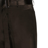 Pantaloni in cotone con cintura 1514250000 BROWN MAGDA BUTRYM 