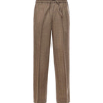 Pantalone "Le Pantalon Chevron" in lana IBP191WV009 BN Drôle de Monsieur 