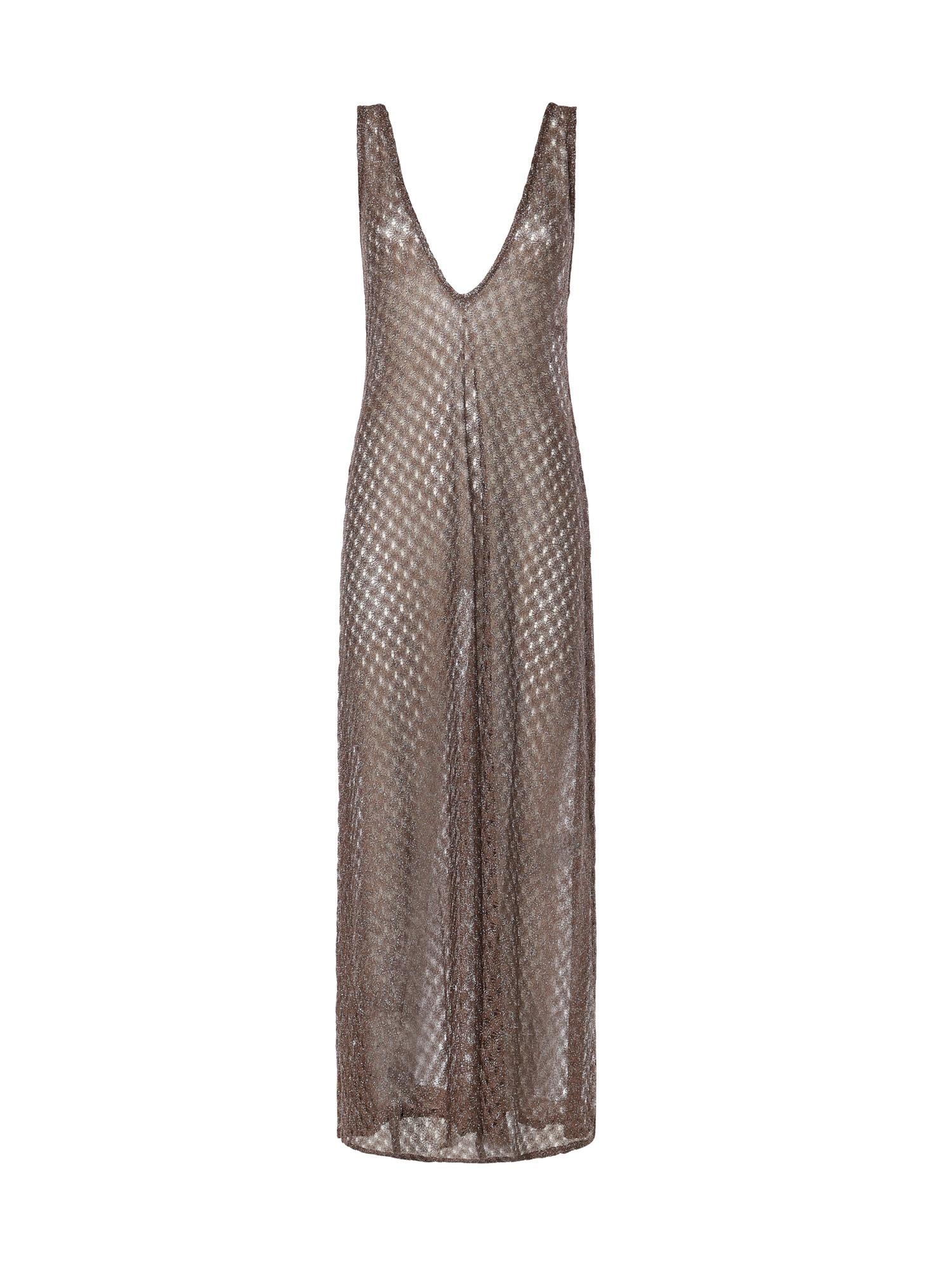 Abito copricostume in viscosa lamé motivo ragnatela MS26SQ0P BR014DS80EE MISSONI 