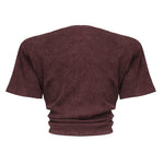 T-shirt cropped annodata<BR/> 3447250000027  MAGDA BUTRYM 