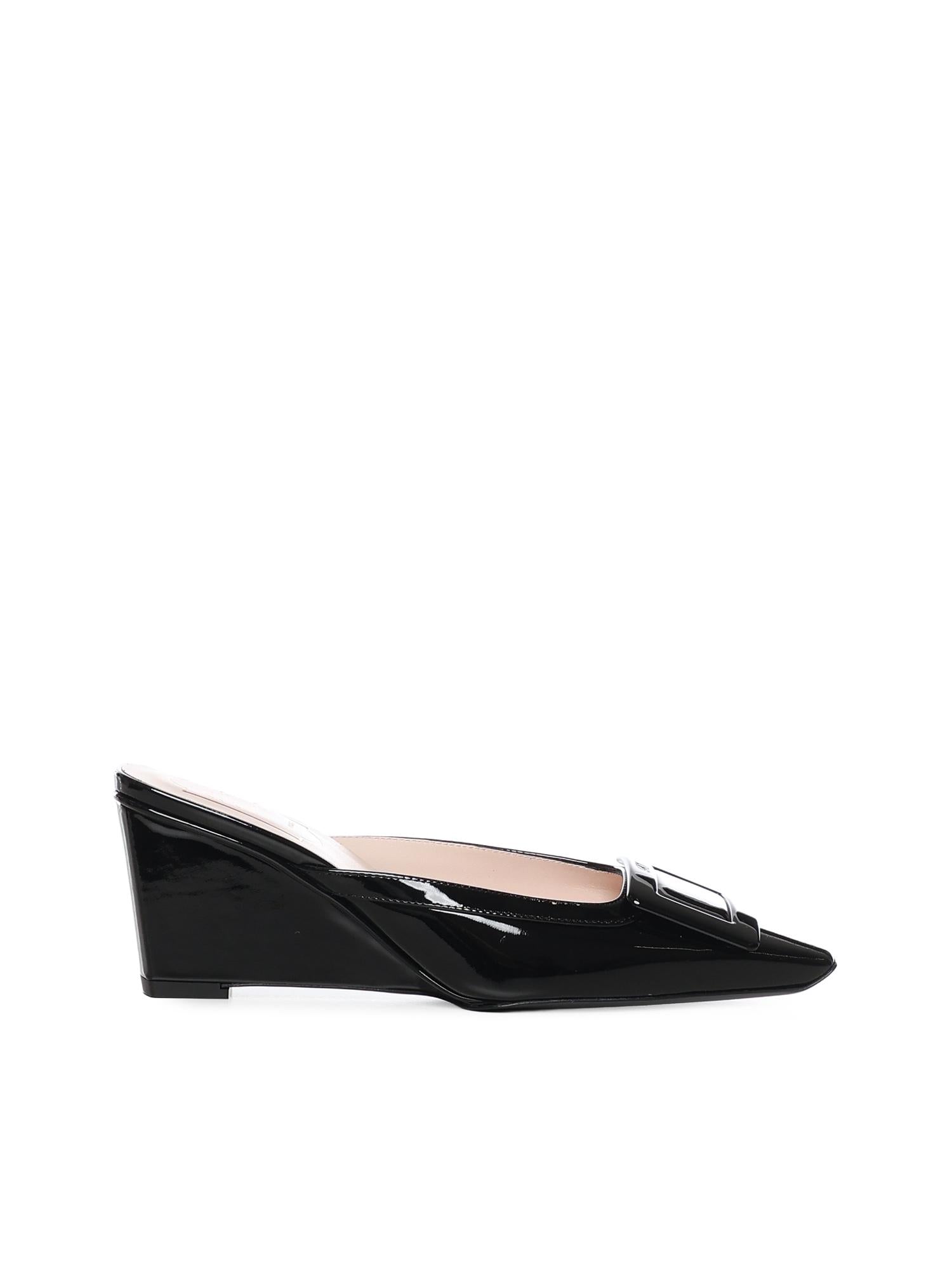 Mule Belle Vivier in vernice RVW80644380D1P B999 ROGER VIVIER 