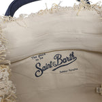 Borsa Vanity in canvas a righe VANI001 09510L MC2 SAINT BARTH 