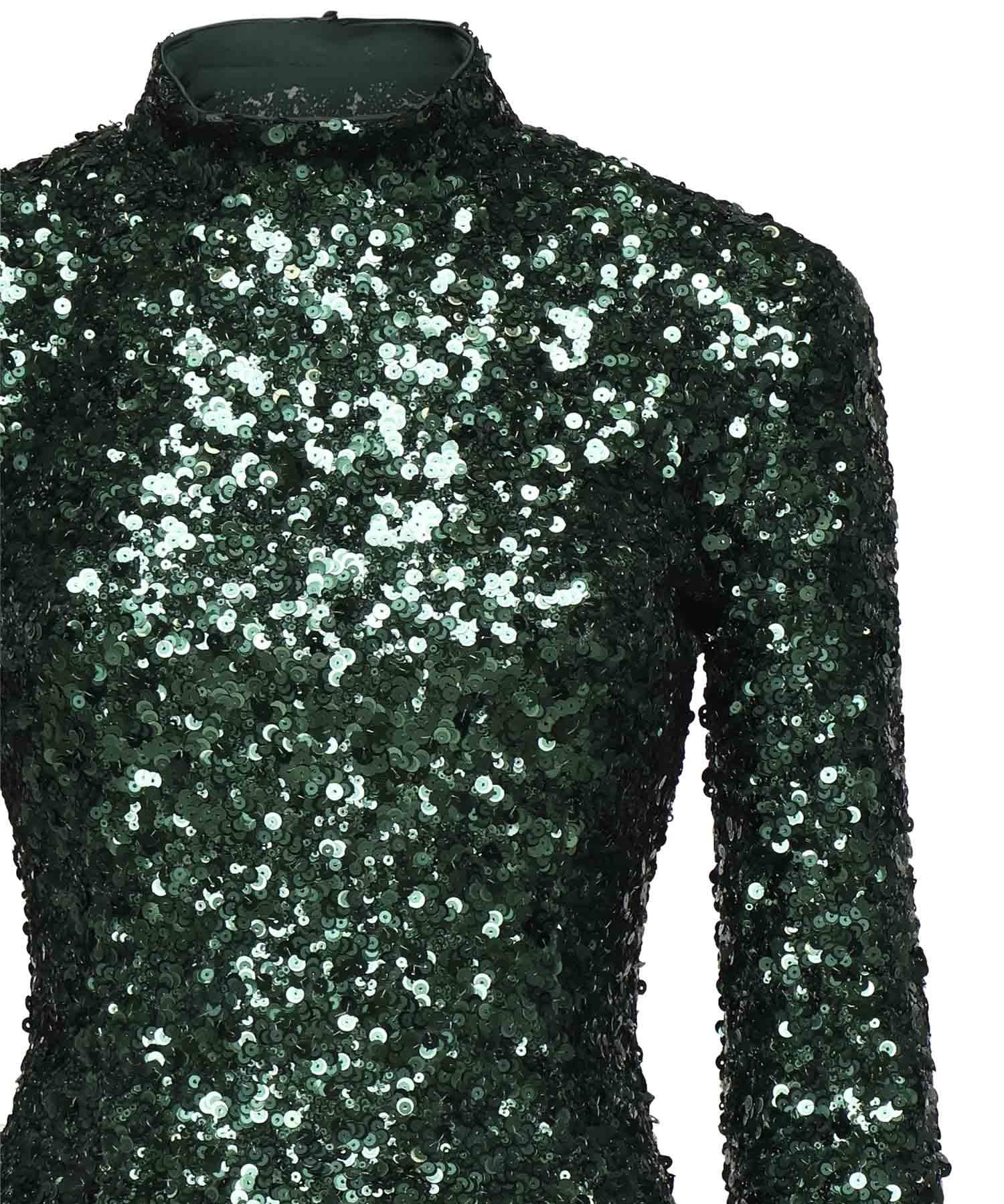 Abito corto con paillettes 105544 A2Q4V88 PINKO 