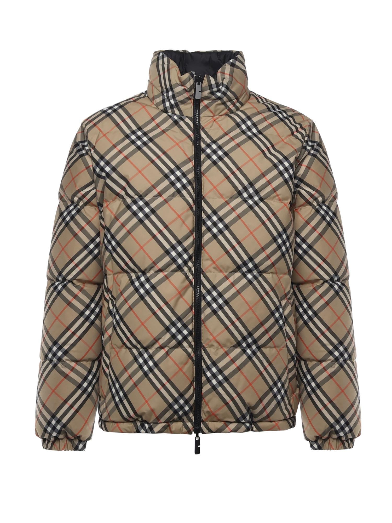 Piumino Snowdon Check reversibile 8110189 B9368 BURBERRY 