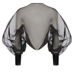 Coprispalle in organza di seta 80AJQ52A N0193899 GENNY 
