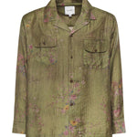Camicia Floral Camp in misto viscosa<BR/><BR/> FOSS26SR01313 0480 FOUND 