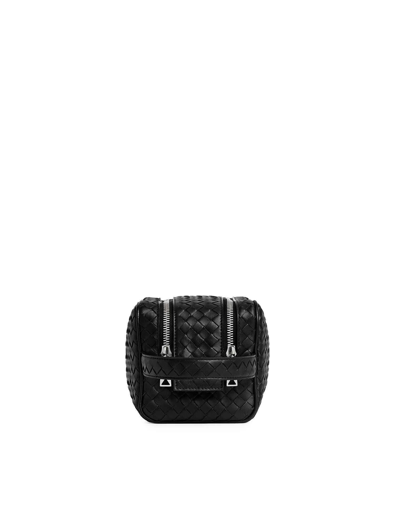 Intrecciato Travel Pouch in pelle 855367 V4J108803 BOTTEGA VENETA 