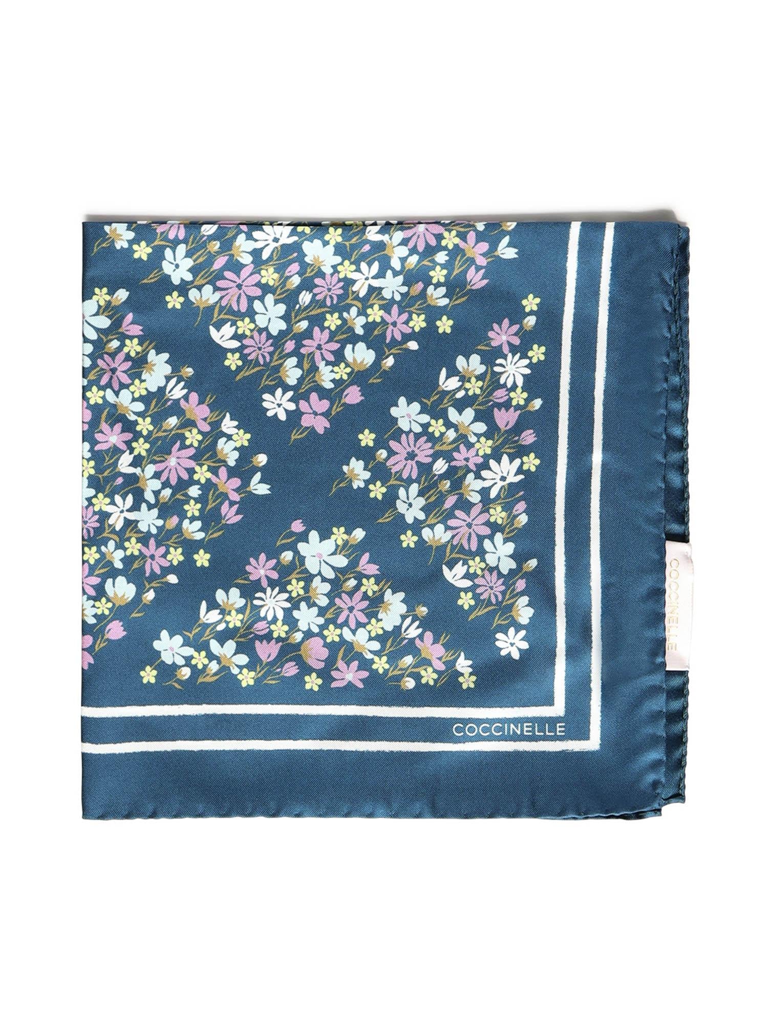 Foulard in seta con stampa E7UYE390101 M16 COCCINELLE 