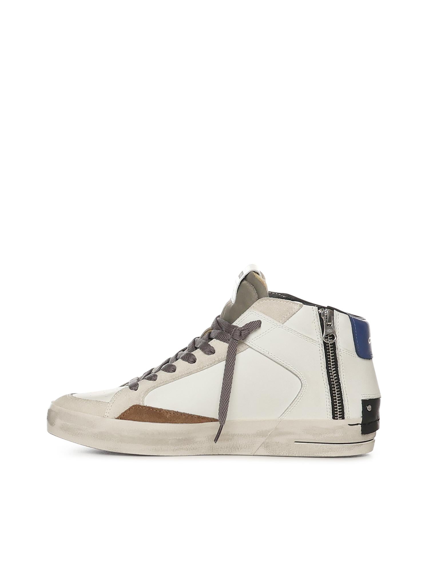 Sneaker Sk8 Deluxe Mid 11151AA8B WHITE CRIME LONDON 
