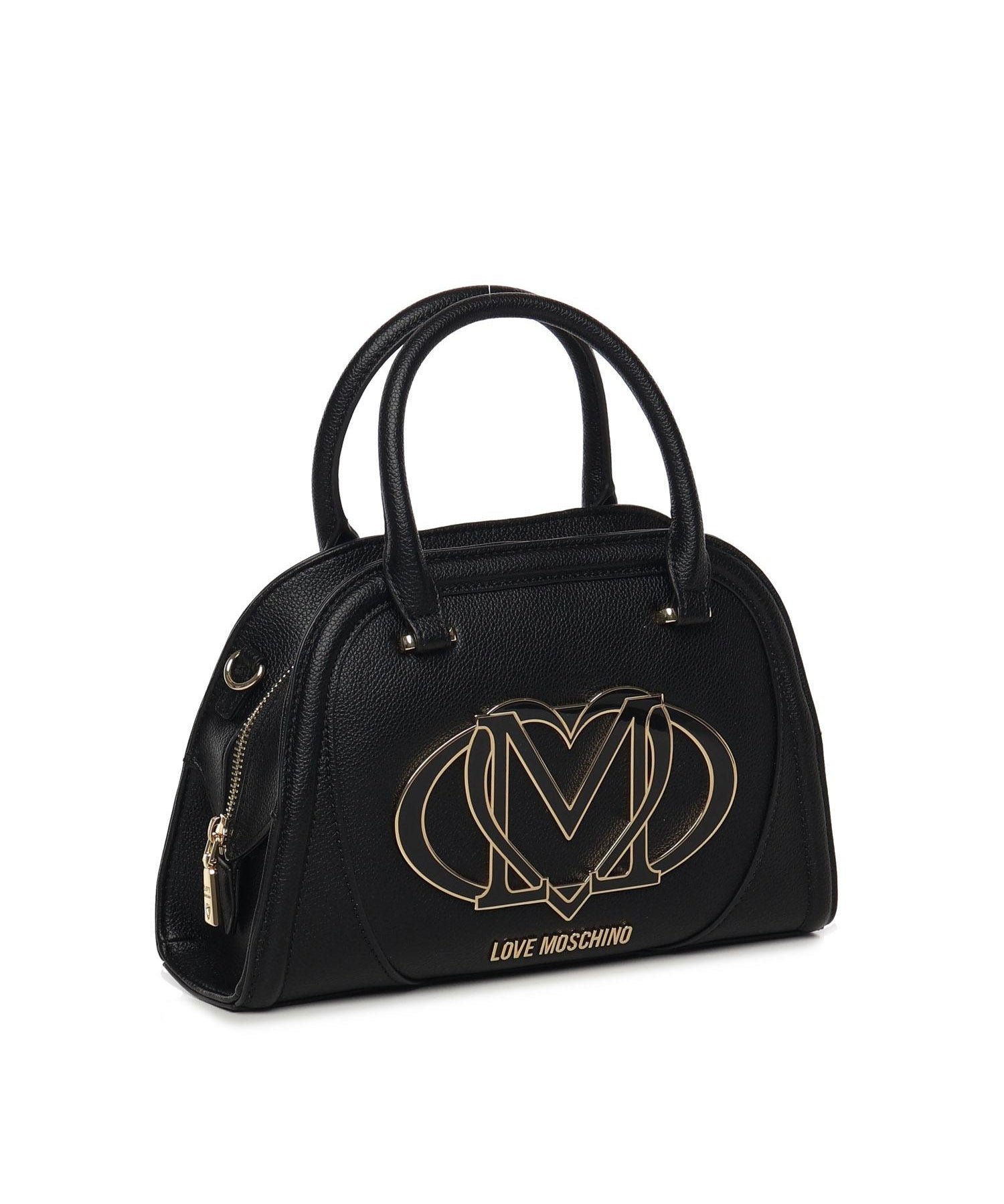 Borsa a mano con logo JC4006PP1NLG0 000 LOVE MOSCHINO 