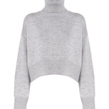 Maglioncino dolcevita asimmetrico DT329 M00796D2903 DONDUP 