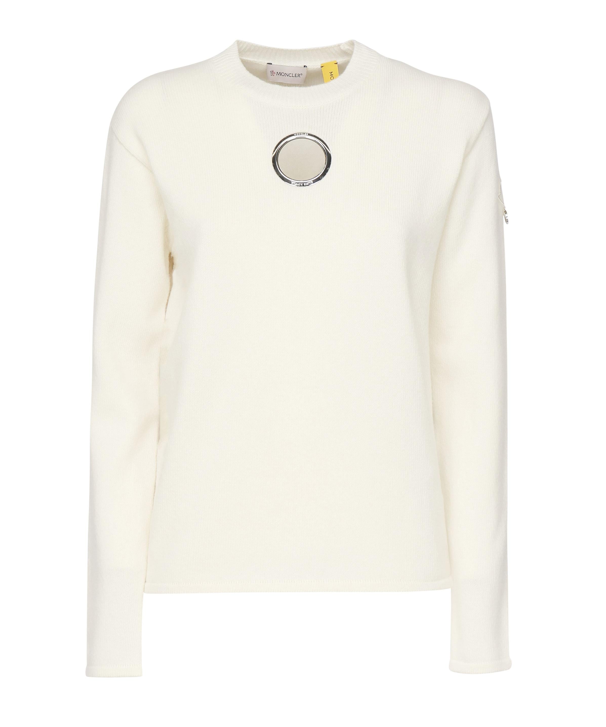 Maglione Moncler x Willow Smith con occhielli in misto lana J209T9C00001 M4281035 MONCLER GENIUS 