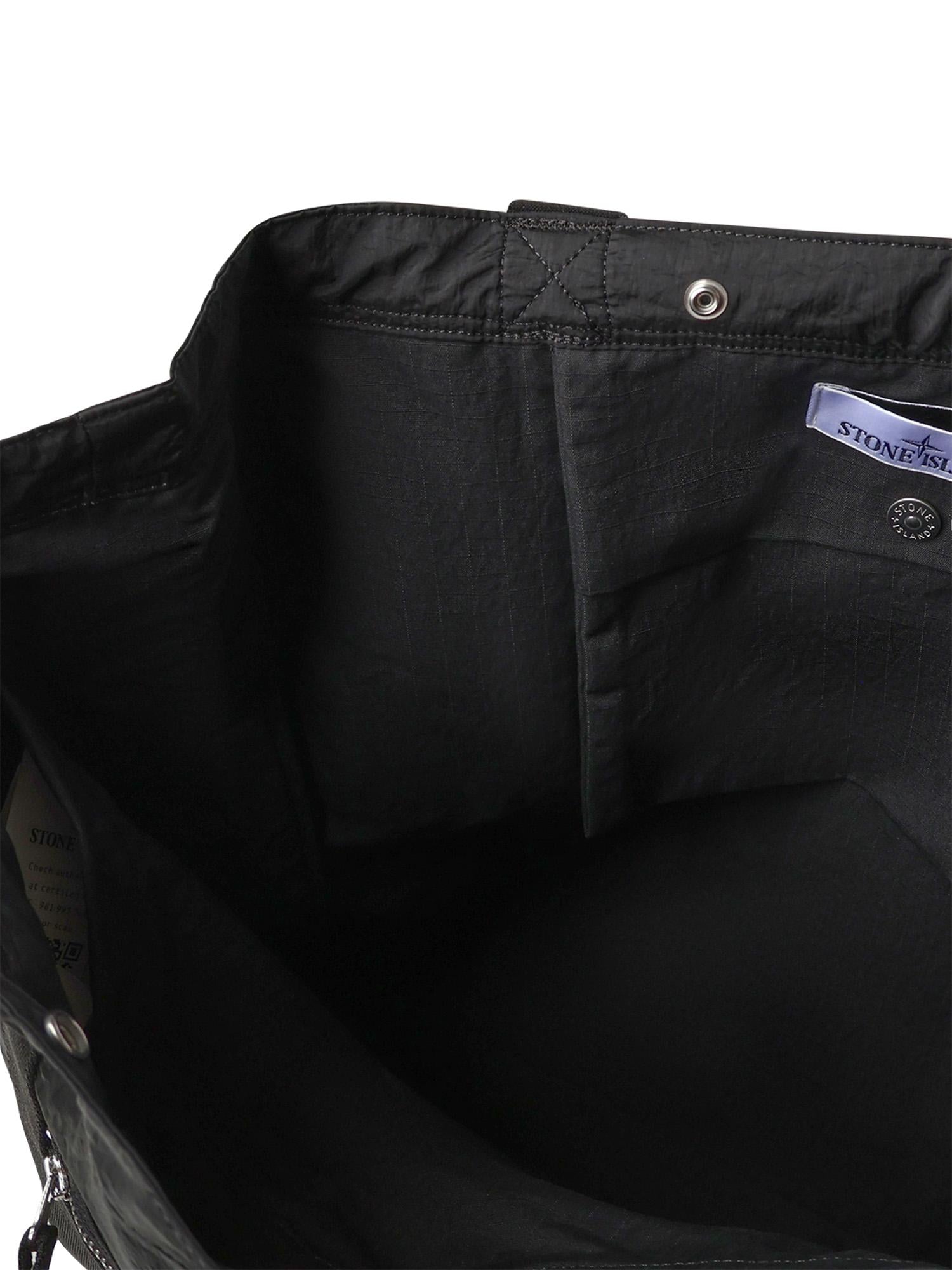 Tote bag in nylon con logo K2S159200013 S0251V0029 STONE ISLAND 