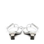 Sandali Petal in pelle di vitello metallizzata LPET465X04 1160 LOEWE 