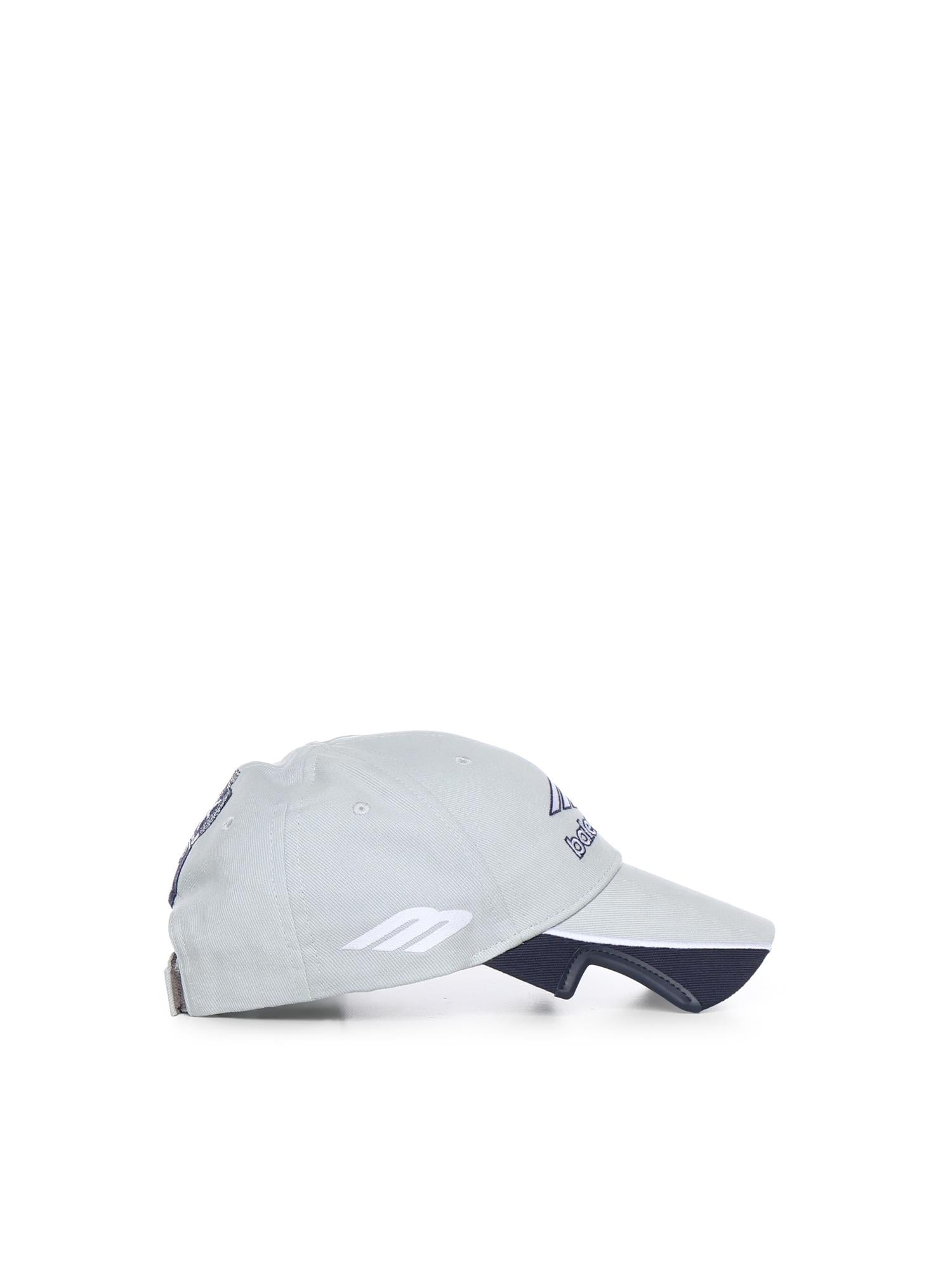 Berretto 3B Football in drill di cotone 857722 410B21242 BALENCIAGA 