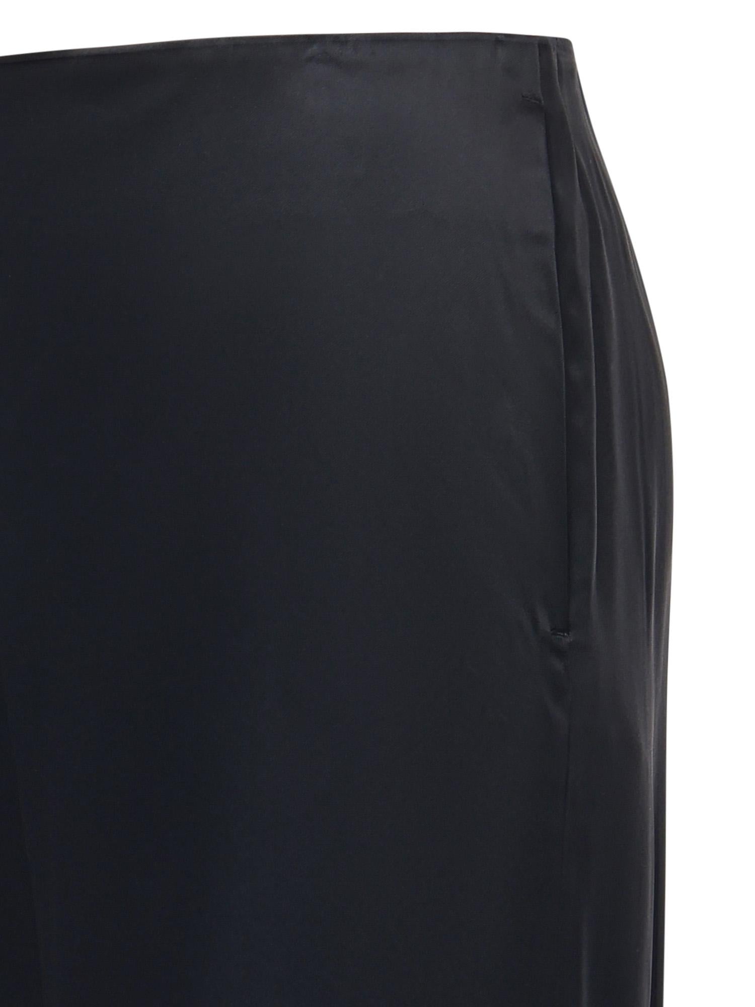 Pantaloni Minimal in satin stretch<BR/> 850693 TMO541000 BALENCIAGA 