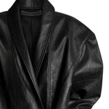 Giacca in ecopelle martellata 25PRNCP-0024  NINEMINUTES 