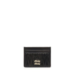 Portacarte in nappa matelassé 5MC076 AF6QF0201 MIU MIU 
