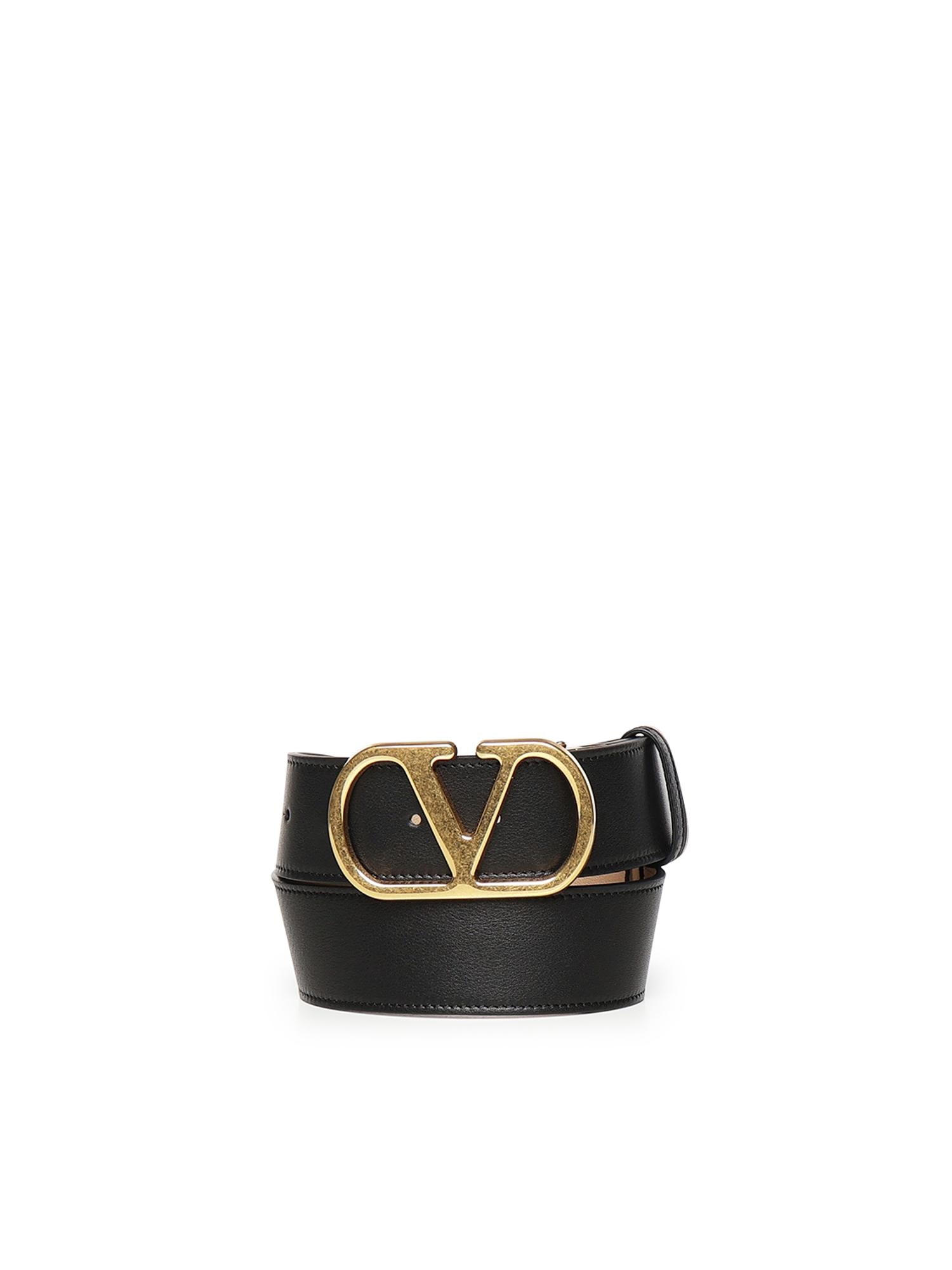 Cintura Vlogo Signature in vitello 8W2T0SQ4 IYRDVW VALENTINO GARAVANI 