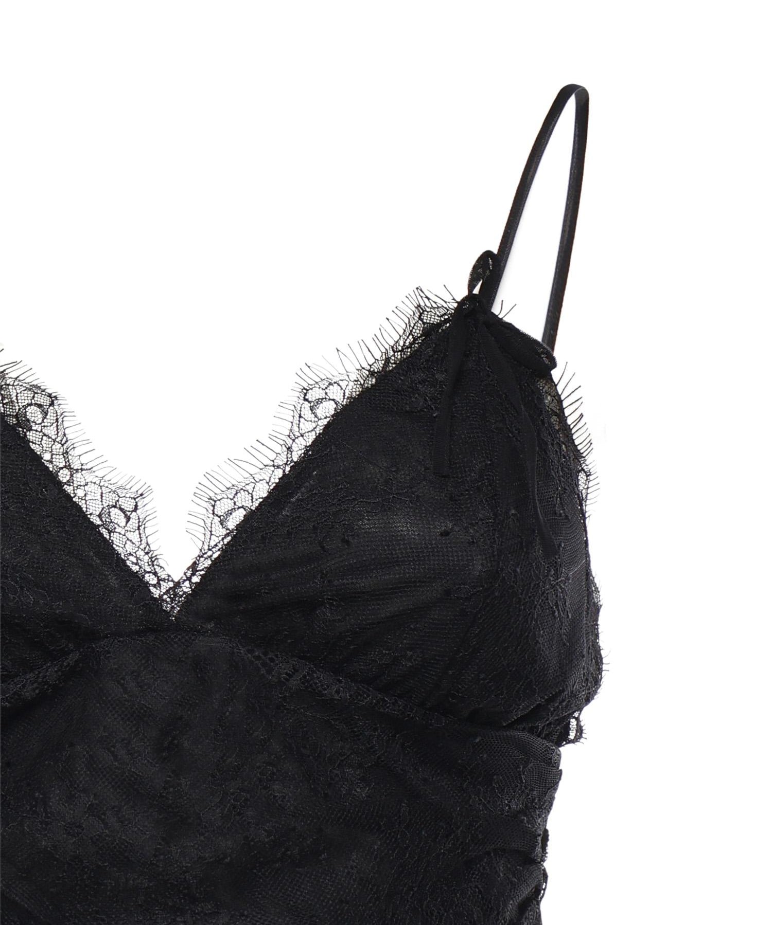 Top in pizzo floreale 106726 A378Z99 PINKO 