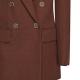 Blazer in Grain de Poudre di lana 2521046171600 002 MAX MARA 
