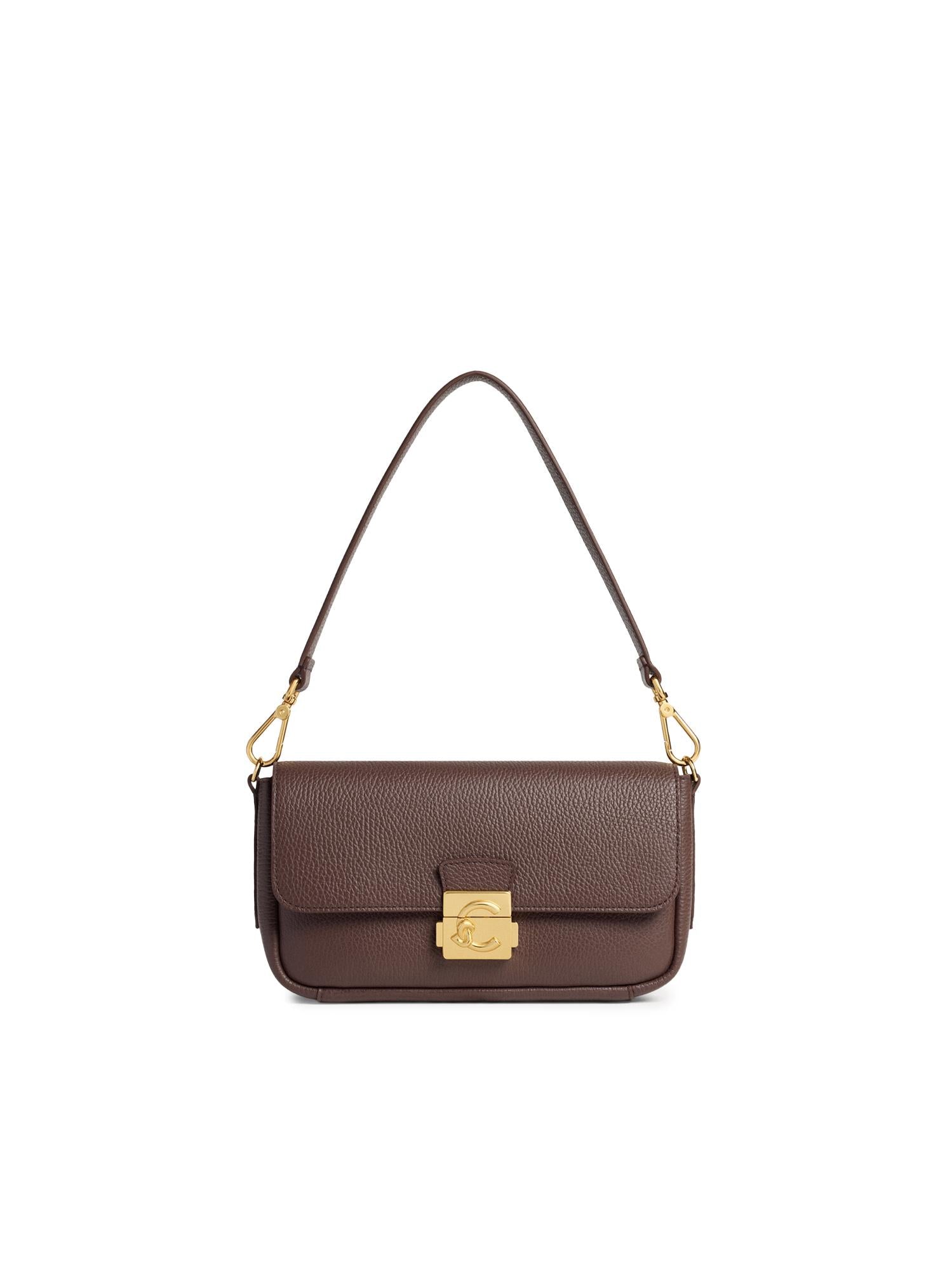 Borsa C-Me Lock Medium in pelle E1U4K120201 R49 COCCINELLE 
