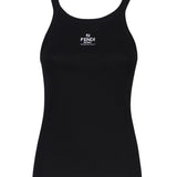 Top a costine in cotone FS7966 ANQMF0GME FENDI 