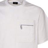 T-shirt in cotone FY1257 APM4F0QA0 FENDI 