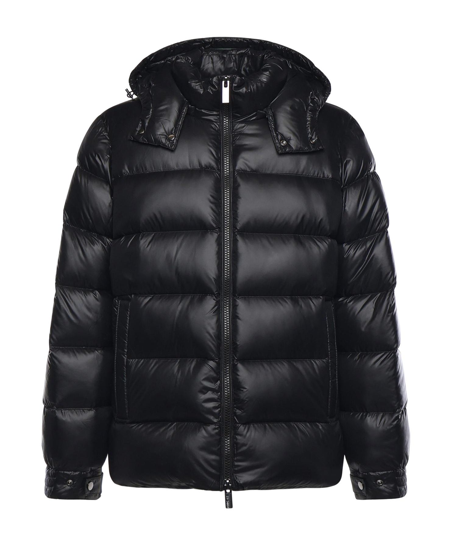 Piumino in nylon con logo HE9440035 NERO HESKIMO 
