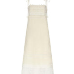 Abito midi in lino 8B3VAJM5 9M4A03 VALENTINO GARAVANI 