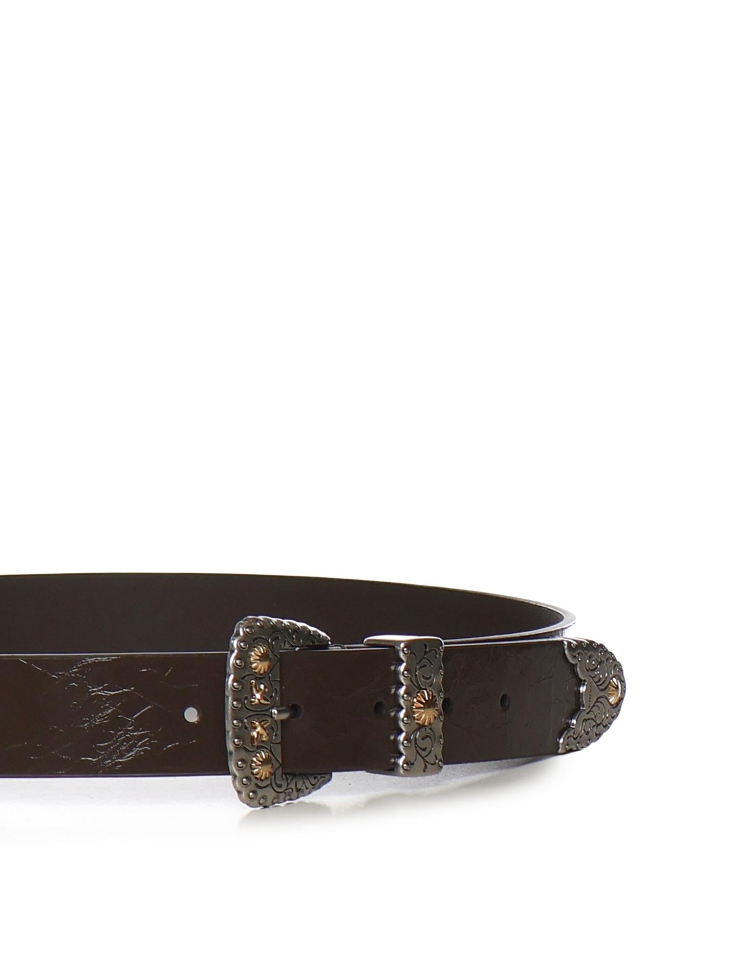 Cintura in pelle shiny con finiture metalliche 106692 A315M11O PINKO 