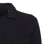 Shirt Jacket in panno<BR/> KJM04512070WND U807 HOGAN 
