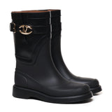 Stivali in pelle Vlogo The bold edition rainboots 5W2S0JU8 HEX0NO VALENTINO GARAVANI 