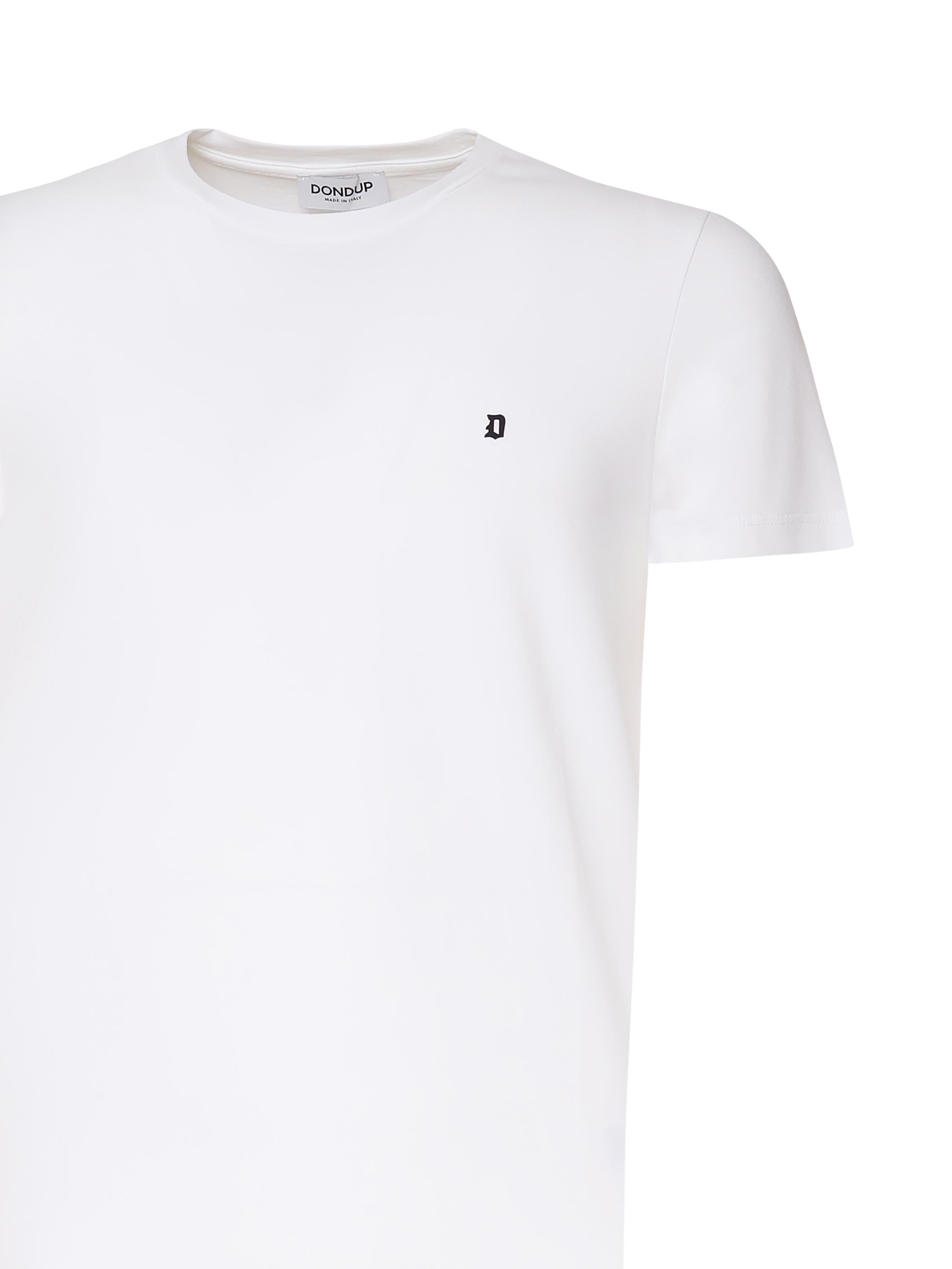 T-shirt in cotone US221 JS0125UZL4000 DONDUP 