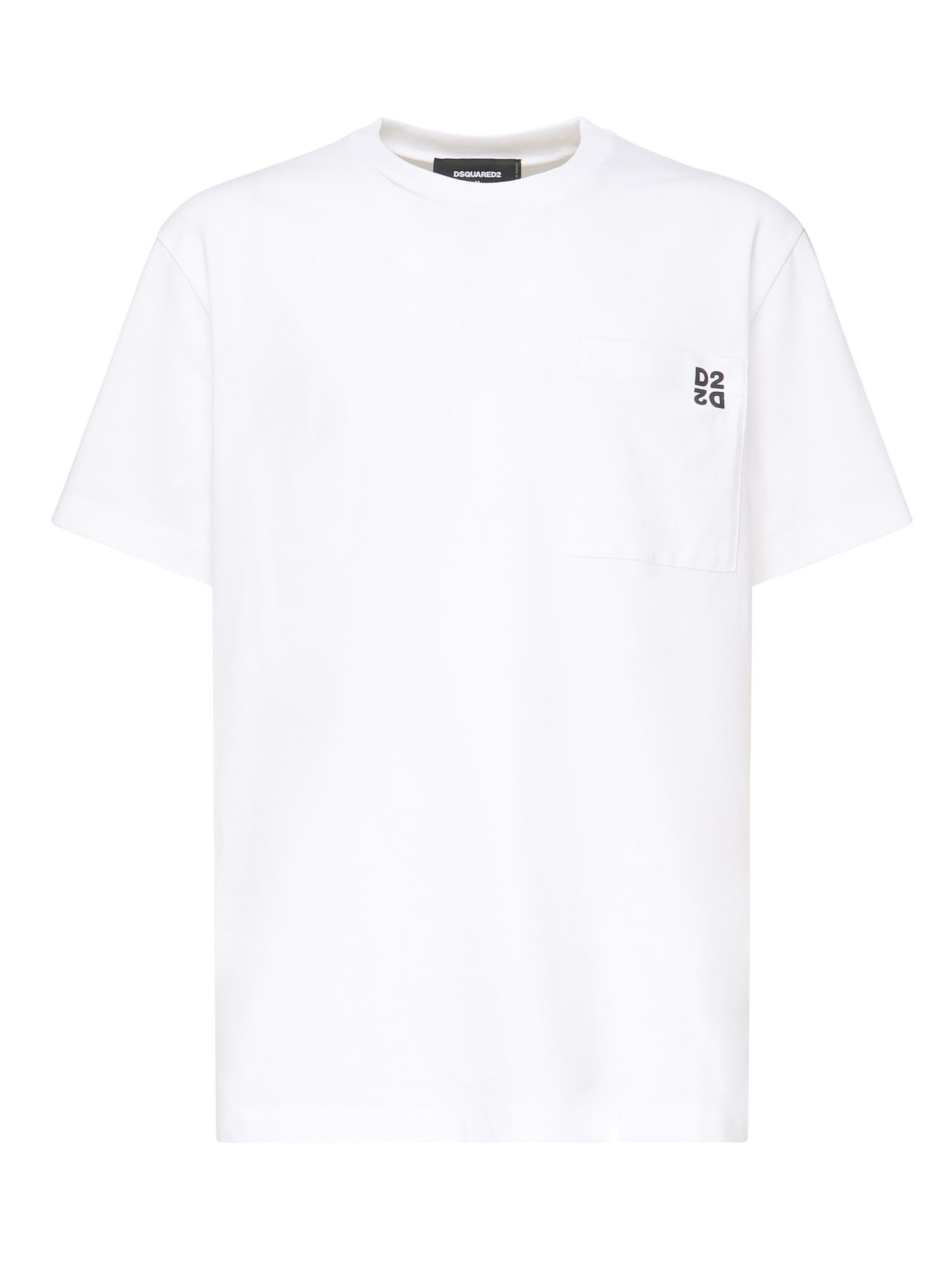 T-shirt con logo S74GD1475 D20033963 DSQUARED2 
