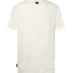 T-shirt con stampa logo FAECMTK8458 PJY002N01OF PHILIPP PLEIN 