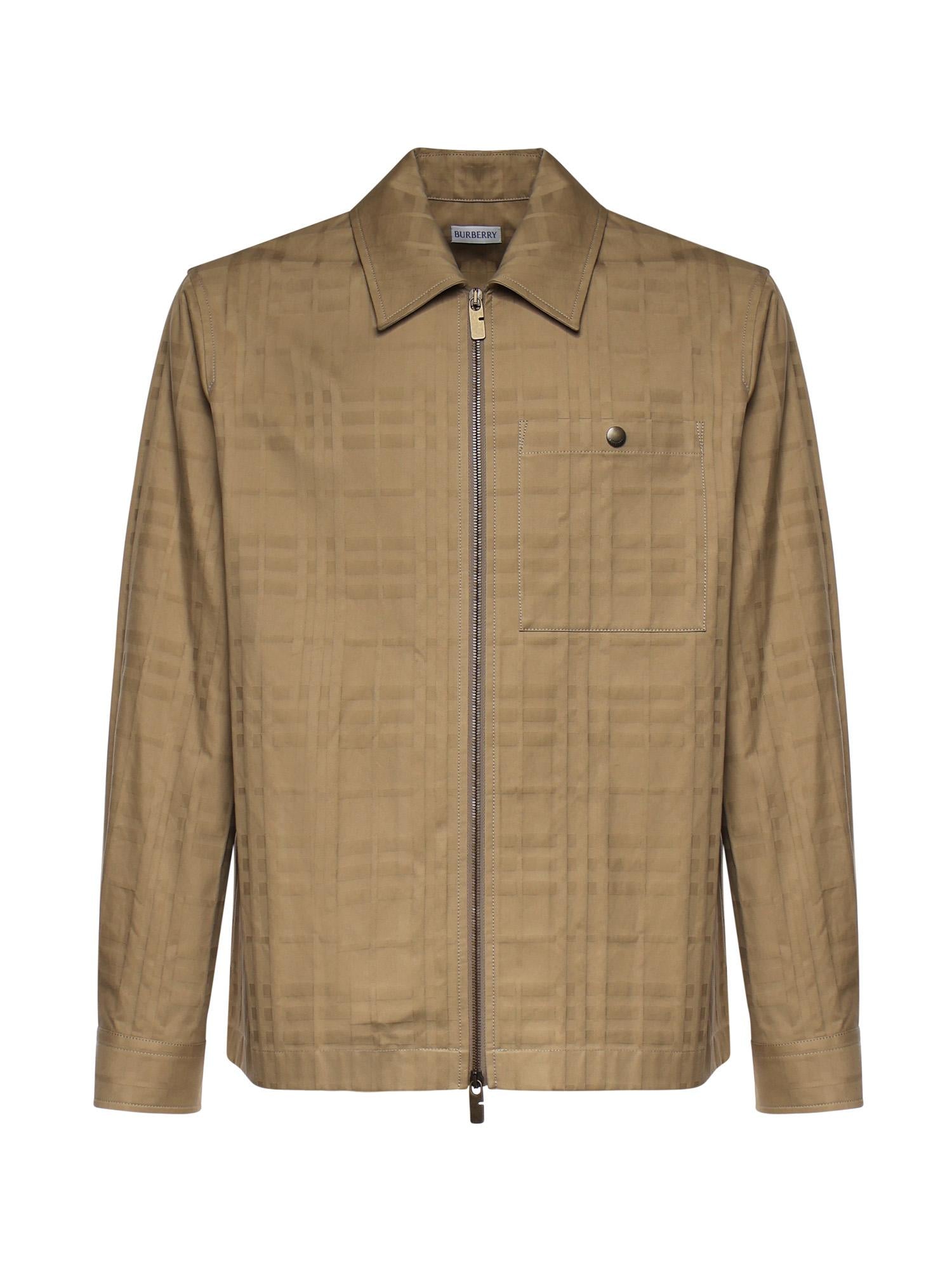 Giacca Oakwell in cotone 8121988 C4776 BURBERRY 