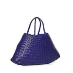 Borsa Santa Croce small in pelle 8893 DEEP PURPLE DRAGON DIFFUSION 
