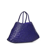 Borsa Santa Croce small in pelle 8893 DEEP PURPLE DRAGON DIFFUSION 
