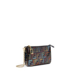 Pouch Baguette FF jacquard 8BS073 AW6QF1URO FENDI 