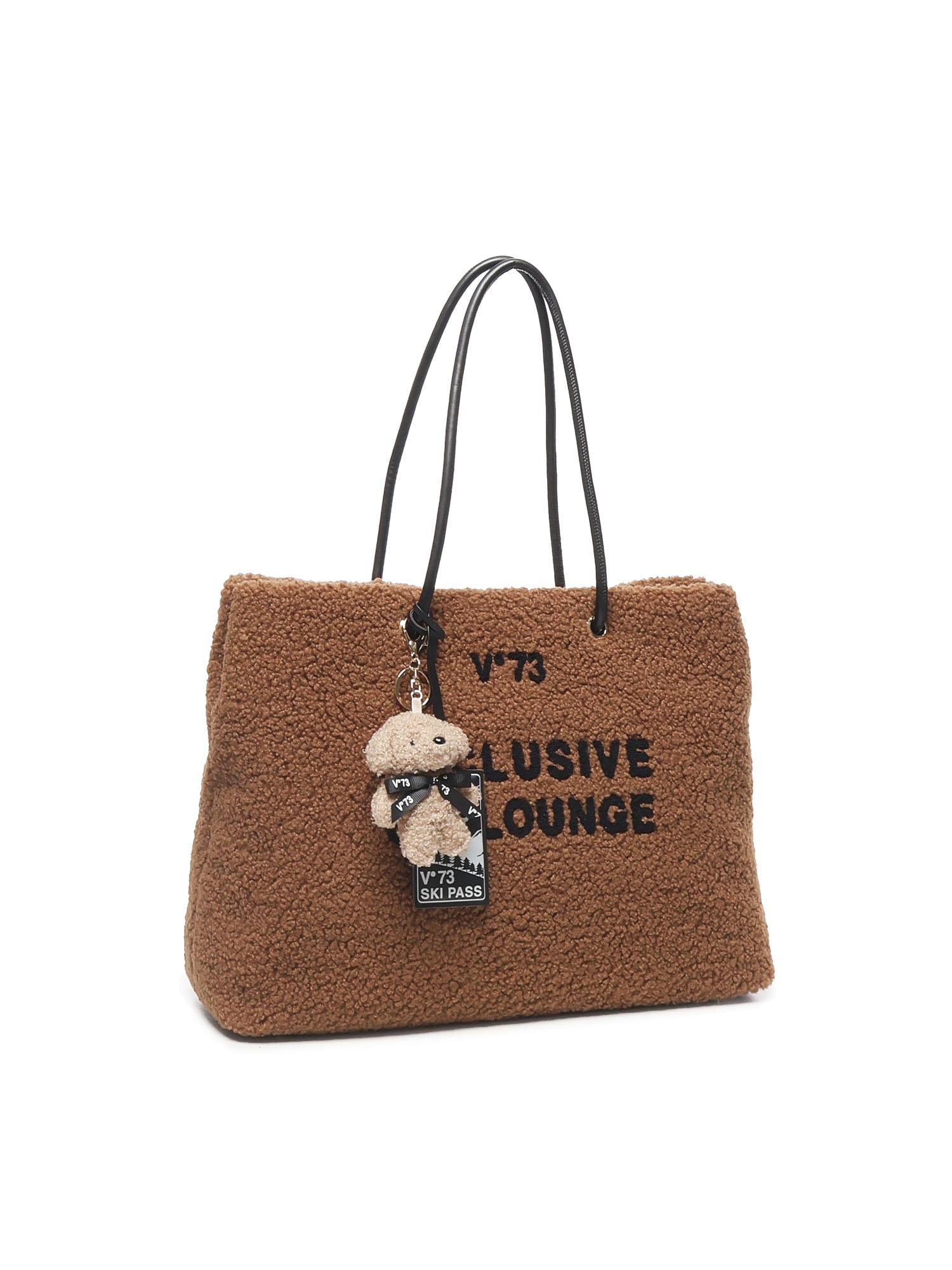 Borsa shopping Ski Lounge 73BS9A501 SKI LOUNGECUOIO/NERO V° 73 